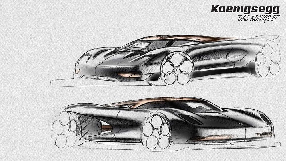 Koenigsegg طراحی مفهومی و منحصر به فرد از Koenigsegg منتشر شده است.