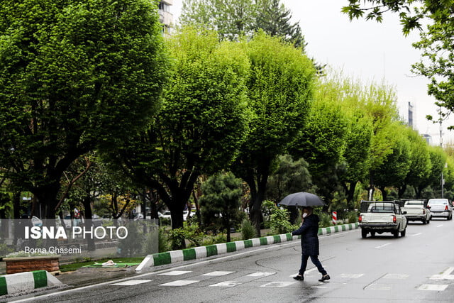 احتمال بارش باران در برخی نقاط کشور