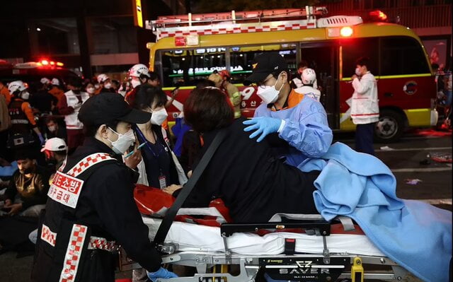 هالووین مرگبار در کره جنوبی با 200 کشته و مجروح