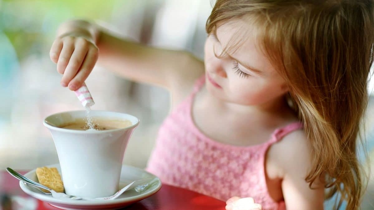 شیر قهوه برای کودکان