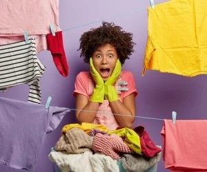 جامعه و خانواده چگونه لباس آب رفته را درست کنیم؟