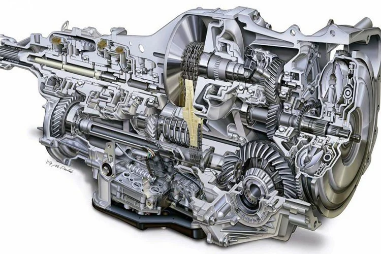 How does the Pride gearbox work?