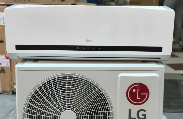 The cause of the hot wind of the LG air conditioner