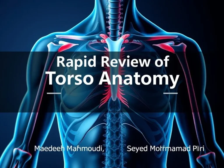خلاصه کتاب RRS مرور سریع آناتومی تنه ( نویسنده مائده محمودی، سکینه پناهی، سید محمد پیری )