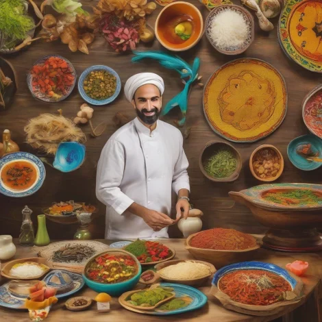 تجربه ی آشپزی بومی و فرهنگ غذایی کیش