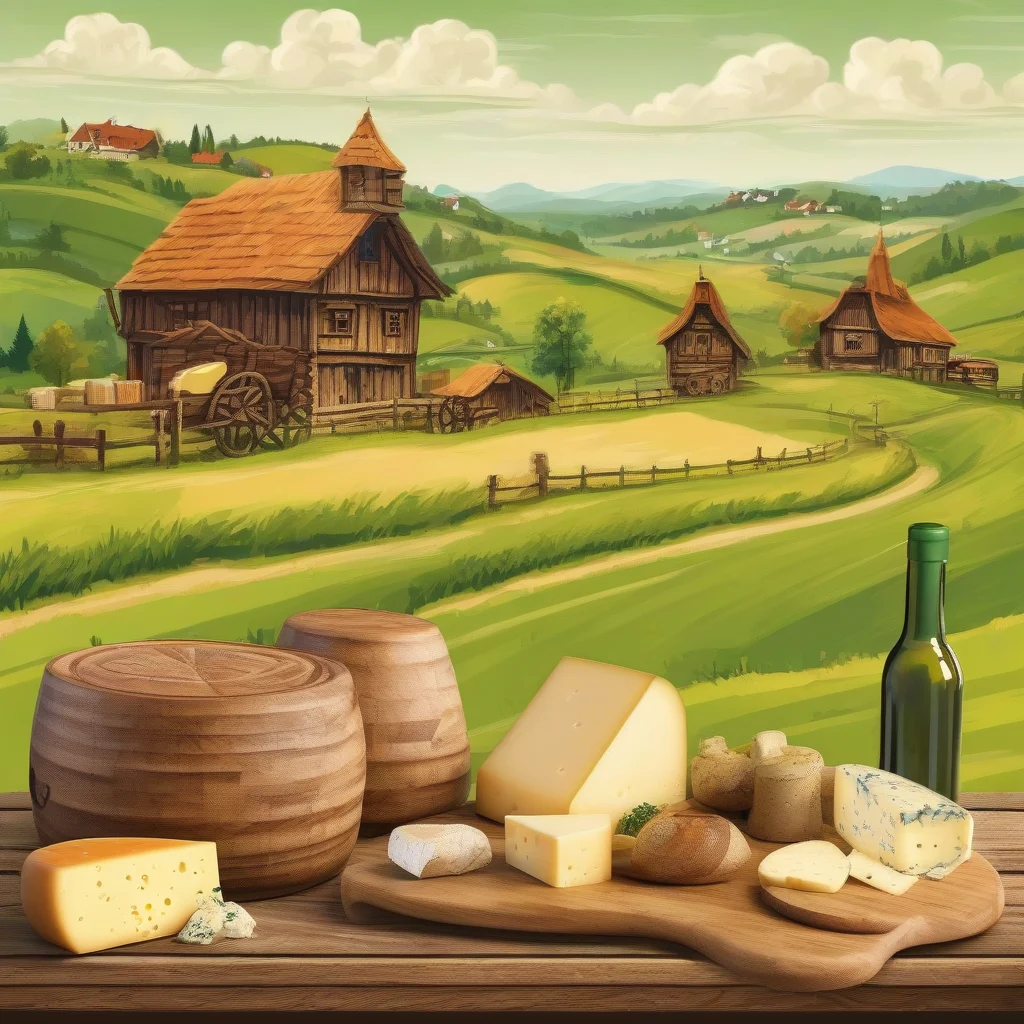 پنیر اوسباک و برینزا (Oscypek & Bryndza Cheeses)