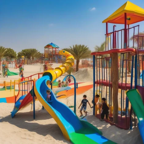 پارک ماسه کیش، پارکی مخصوص کودکان